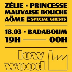 Festival Low Wood au Badaboum en mars 2023