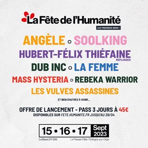 Fête de l'Humanité 2023 Base Aérienne 217 du Plessis-Pâté