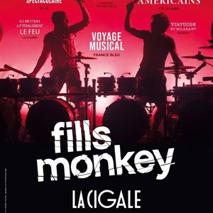 Fills Monkey à Paris La Cigale samedi 7 décembre 2024