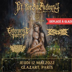 Fit For An Autopsy en concert au Glazart en 2022