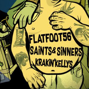 Flatfoot 56 + Krakin' Kellys + Saints & Sinners Concert Glazart Paris 2026