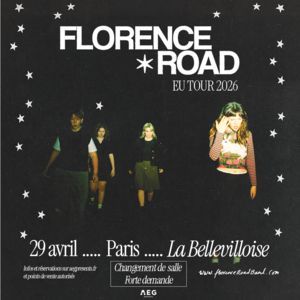 Florence Road en concert La Bellevilloise en avril 2026