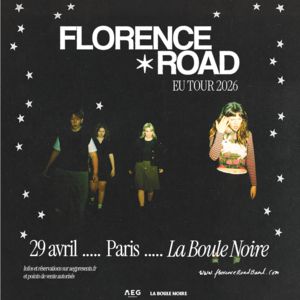 Florence Road en concert La Boule Noire en avril 2026