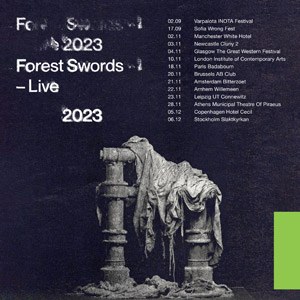 Forest Swords en concert au Badaboum le 18 novembre 2023