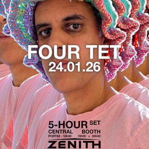 Four Tet en concert Zénith Paris - La Villette en janvier 2026
