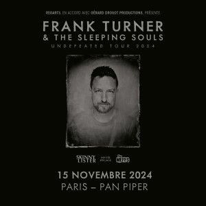 Frank Turner & The Sleeping Souls en concert au Pan Piper