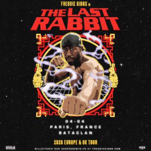 Freddie Gibbs en concert Le Bataclan en avril 2026