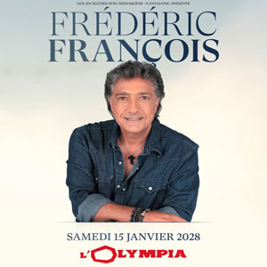 Frederic François Concert L'Olympia Paris 2028