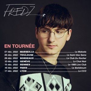 Fredz en concert au Badaboum en décembre 2022