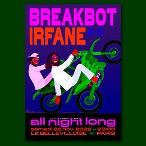 Billets Free Your Funk : Breakbot & Irfane La Bellevilloise - Paris samedi 19 novembre 2022