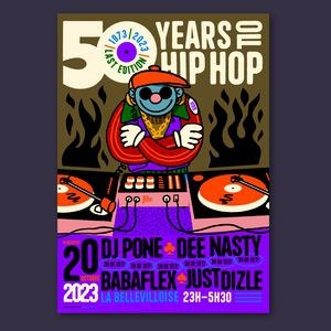 Free Your Funk : 50 Years of Hip Hop à La Bellevilloise le 20 octobre 2023