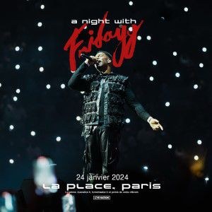 Fridayy en concert à La Place en janvier 2024