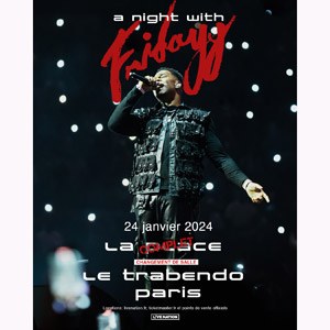 Fridayy en concert au Trabendo en janvier 2024