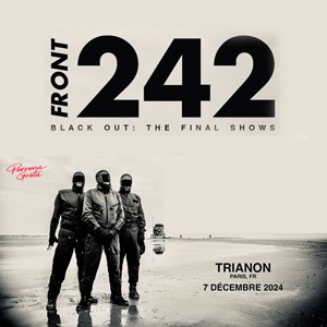 Front 242 en concert au Trianon en décembre 2024