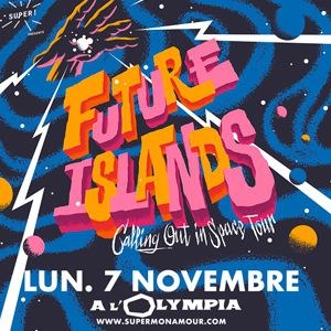 Future Islands en concert à L'Olympia en novembre 2022