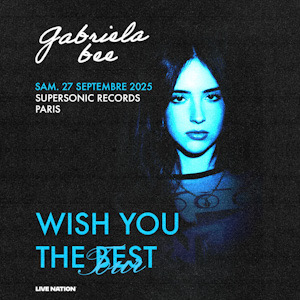 Gabriela Bee en concert Supersonic Records le 27 septembre 2025