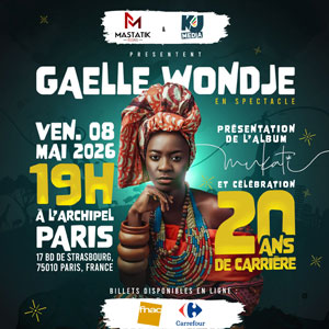 Gaëlle Wondje Concert L'Archipel Paris 2026