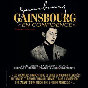 Gainsbourg en Confidence à Paris : concert, date et billets