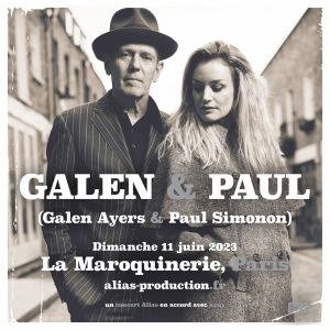 Galen and Paul en concert à La Maroquinerie
