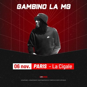 Gambino La MG en concert à La Cigale en 2022