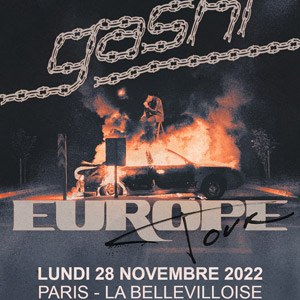 Gashi en concert à La Bellevilloise en novembre 2022
