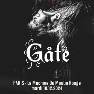 Gåte en concert à La Machine du Moulin Rouge