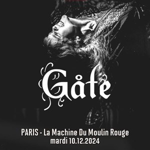 Gate en concert à La Machine du Moulin Rouge
