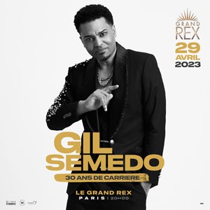 Gil Semedo en concert au Grand Rex en avril 2023