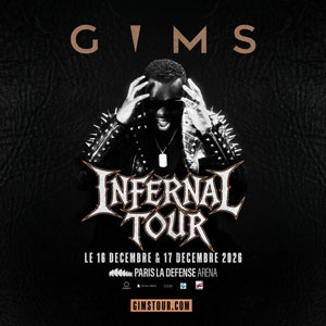 Gims en concert Paris La Défense Arena en décembre 2026
