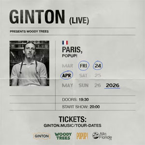 Ginton en concert Pop Up! en avril 2026