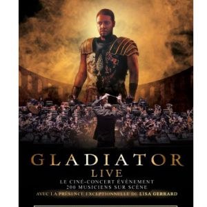 Gladiator Live au Zénith de Paris en mars 2025
