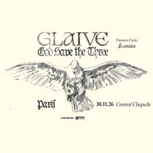 Glaive Concert Central Chapelle Paris 2026
