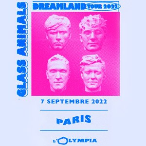 Glass Animals en concert à L'Olympia en septembre 2022