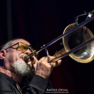 Glenn Ferris Newtet en concert Le Baiser Salé en 2026
