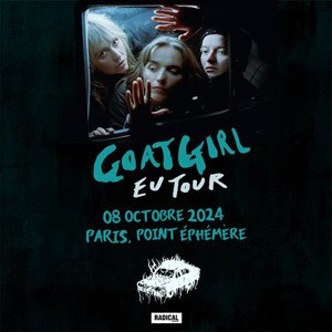 Goat Girl en concert au Point Ephemere en octobre 2024