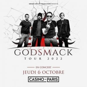 Godsmack en concert au Casino de Paris
