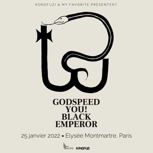 Godspeed You! Black Emperor à l'Elysée Montmartre en septembre 2022