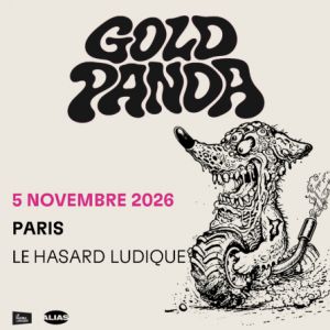 Gold Panda Concert Le Hasard Ludique Paris 2026