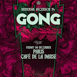 GONG en concert au Café de la Danse en 2024