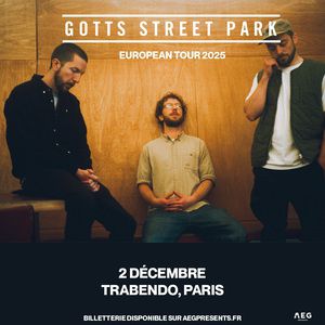 Gotts Street Park en concert Le Trabendo le 2 décembre 2025