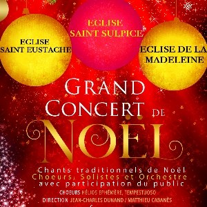 Grand Concert de Chants Traditionnels de Noël à l'Eglise de la Madeleine en 2022