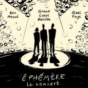 Grand Corps Malade, Ben Mazué, Gaèl Faye en concert Salle Pleyel