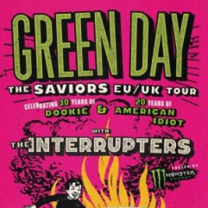 Green Day en concert à l'Accor Arena en juin 2024