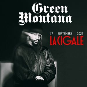 Green Montana en concert à La Cigale en 2022