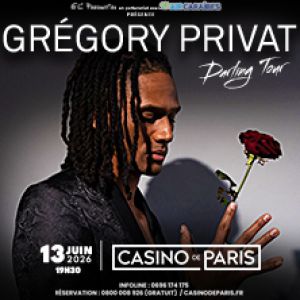 Gregory Privat Concert au Casino de Paris juin 2026