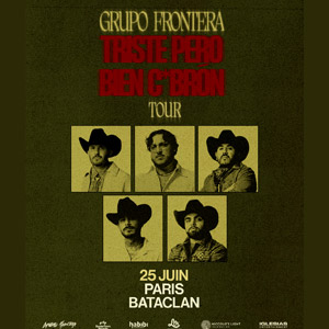 Grupo Frontera en concert Le Bataclan en juin 2026