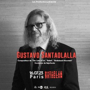 Gustavo Santaolalla en concert au Bataclan en 2023