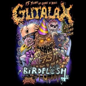 Gutalax + Birdflesh + Brutal Sphincter en concert à Glazart