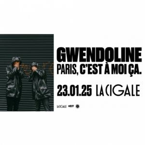 Gwendoline en concert à La Cigale en 2025
