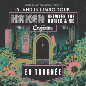 Haken & Between The Buried And Me Alhambra - Paris vendredi 17 mars 2023
